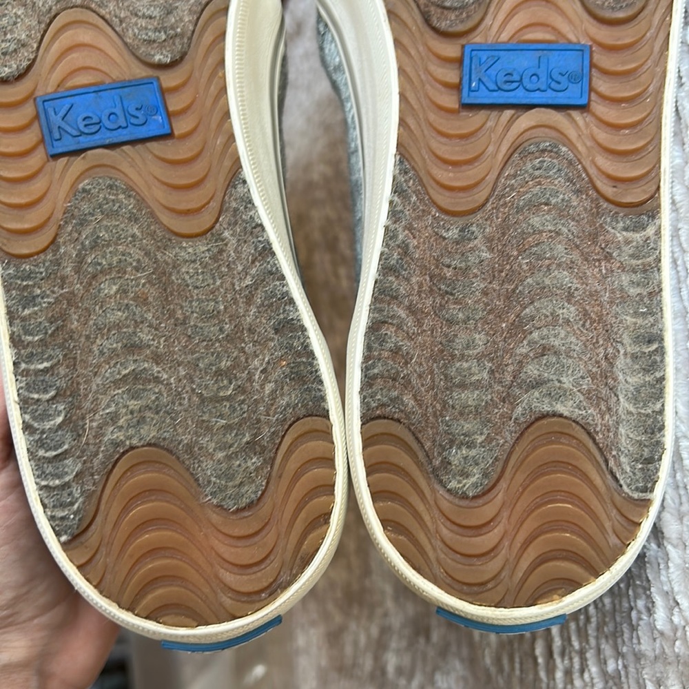 Keds Dream Foam Double Decker canvas slip-on shoes - women’s sz 7.5 - Picture 10 of 12